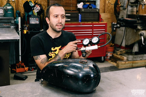 Fix a Leaking Gas Tank Video: How To Pressure Test A Fuel Tank
